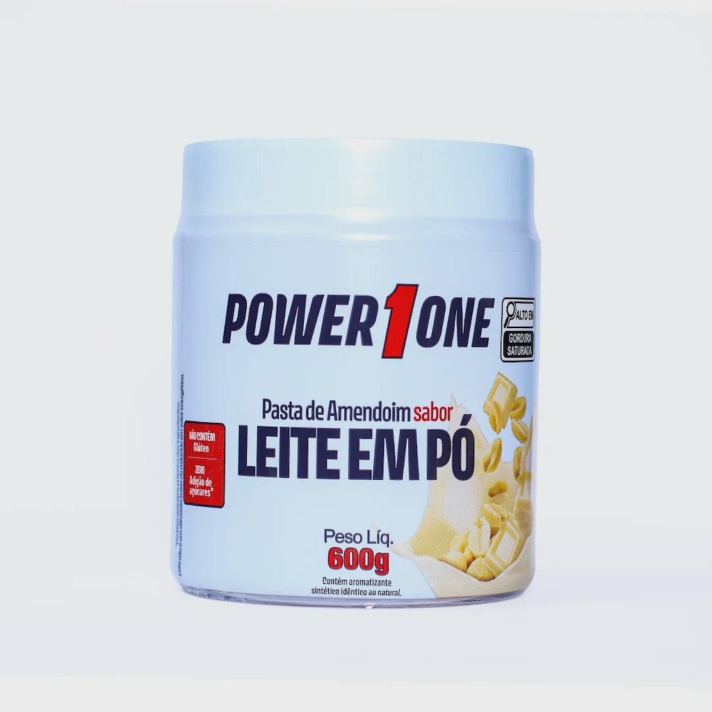 Pasta de Amendoim sabor Leite em pó 600g