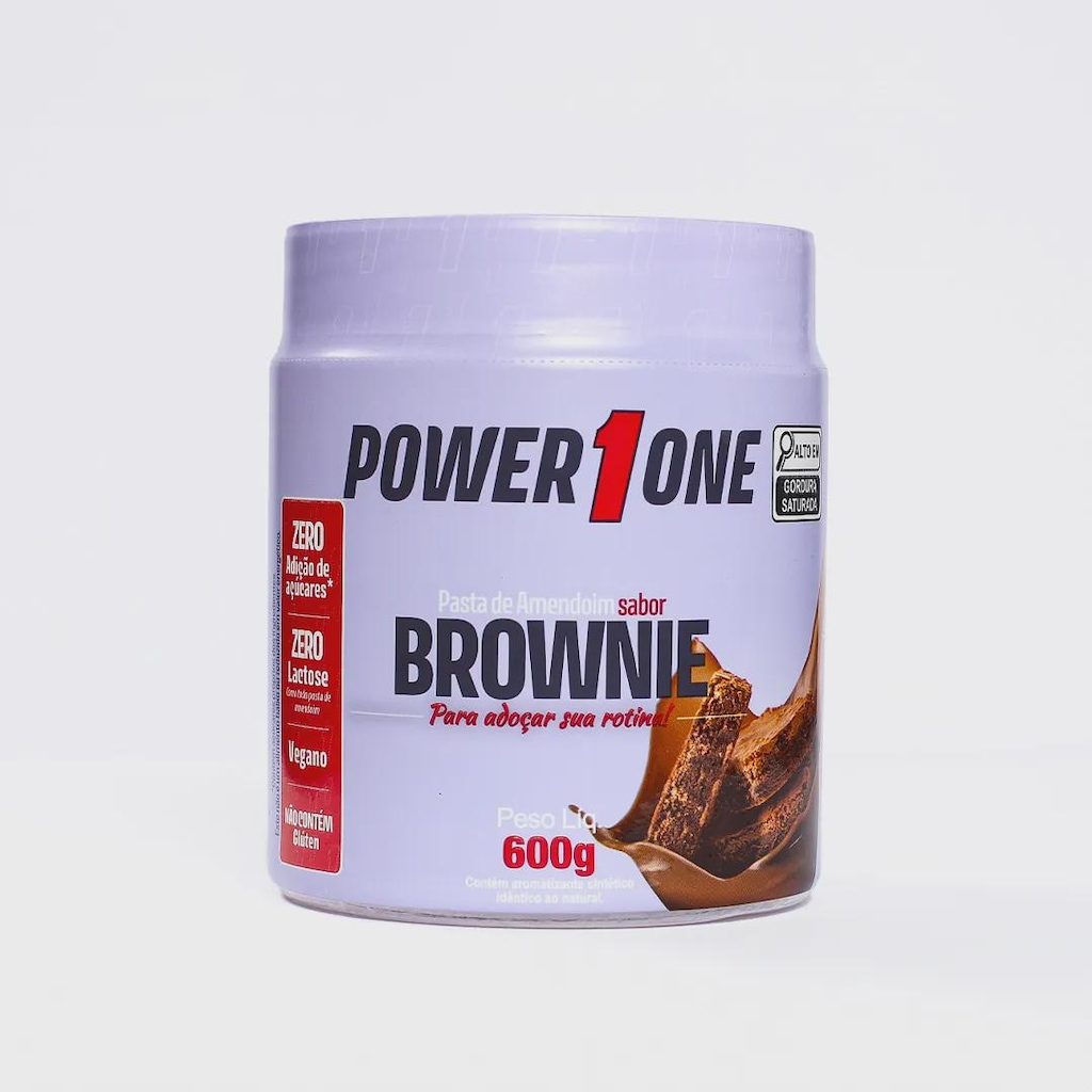 Pasta de Amendoim sabor Brownie 600g