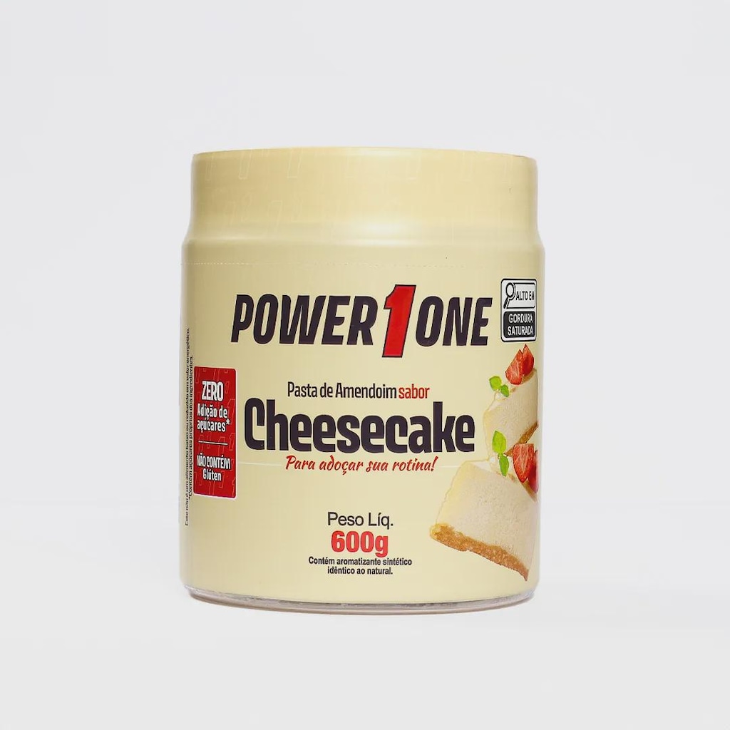 Pasta de Amendoim sabor Cheesecake 600g