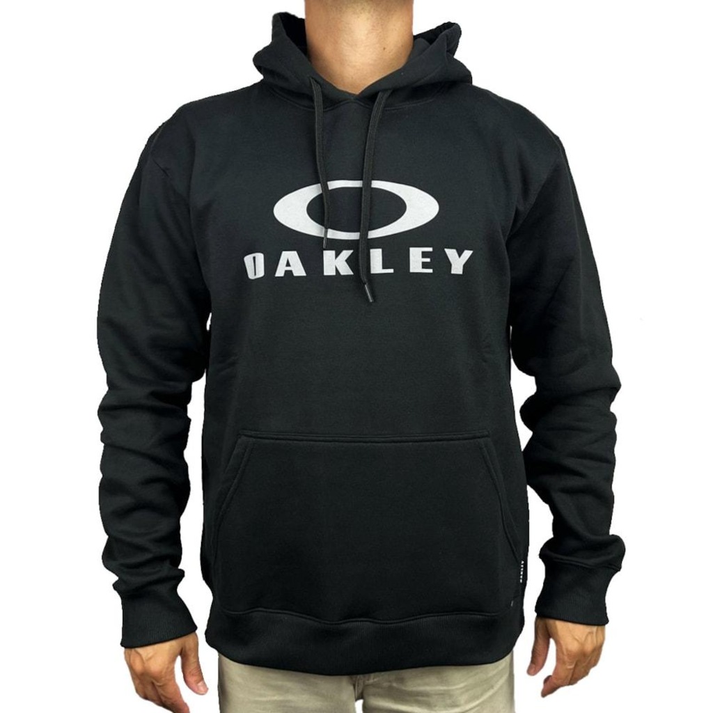 Blusão de Moletom Canguru Oakley Dual Hoodie II Masculino