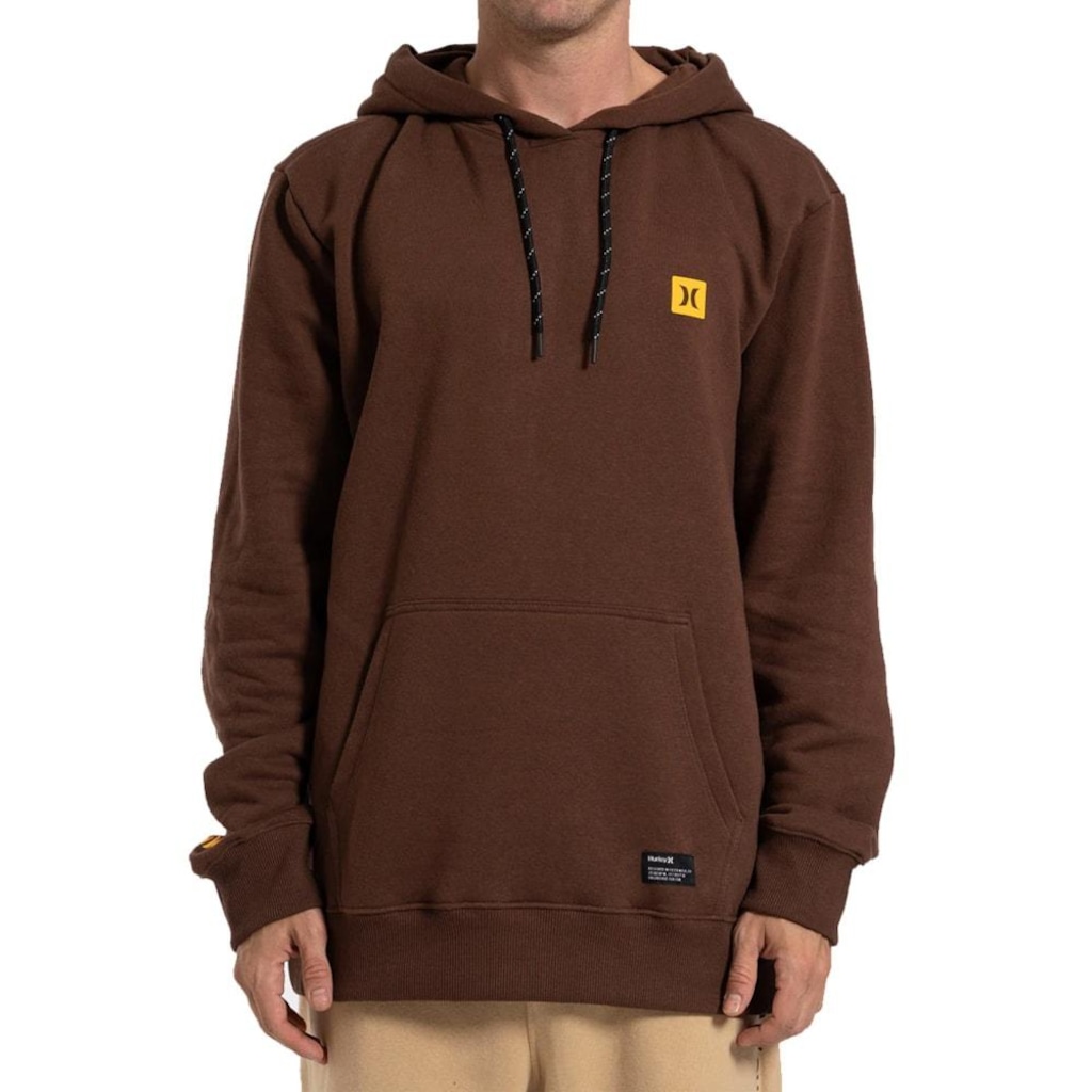 Blusão de Moletom Canguru Hurley Mini Icon II Masculino