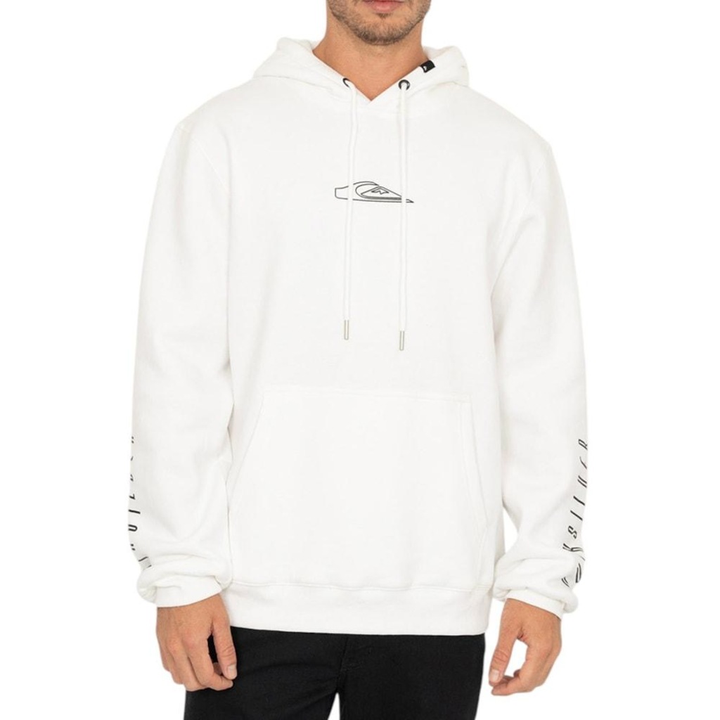 Blusão de Moletom Canguru Quiksilver Q422A0131 Masculino
