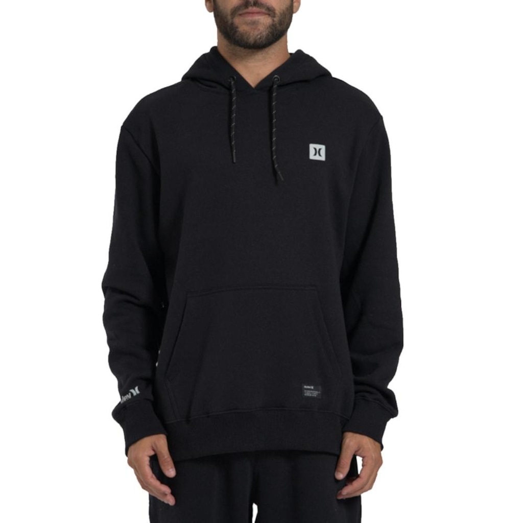 Blusão de Moletom Canguru Hurley Mini Icon II Masculino