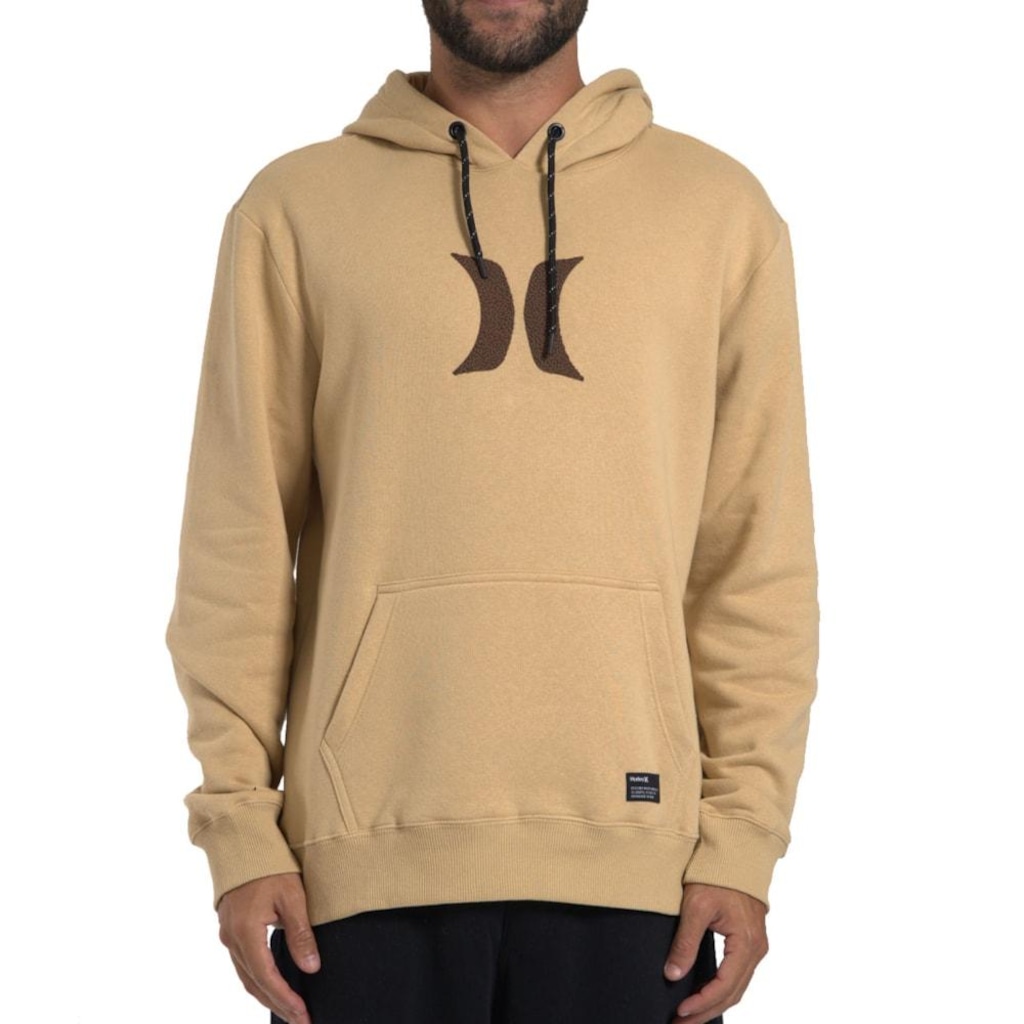 Blusão de Moletom Canguru Hurley Icon Masculino