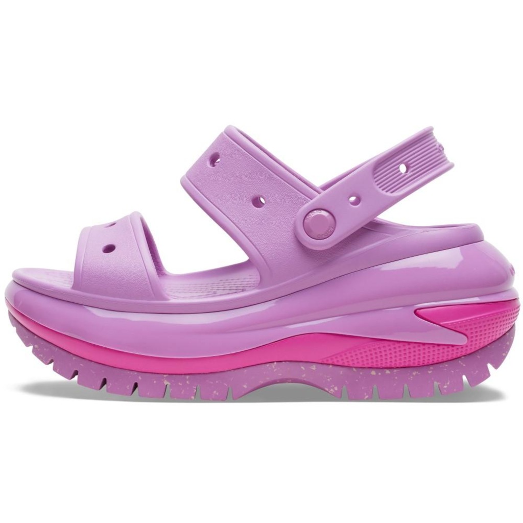Imagem 3 do produto Sandália crocs classic mega crush plataform sandal bubble - Feminino