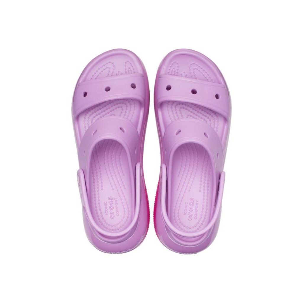 Imagem 5 do produto Sandália crocs classic mega crush plataform sandal bubble - Feminino