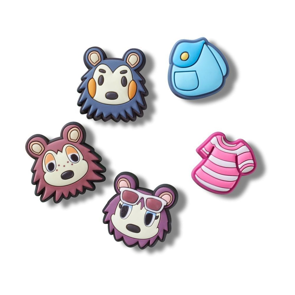 Jibbitz™ Crocs Animal Crossing Creator Pack Com 5 Peças Único - Unissex