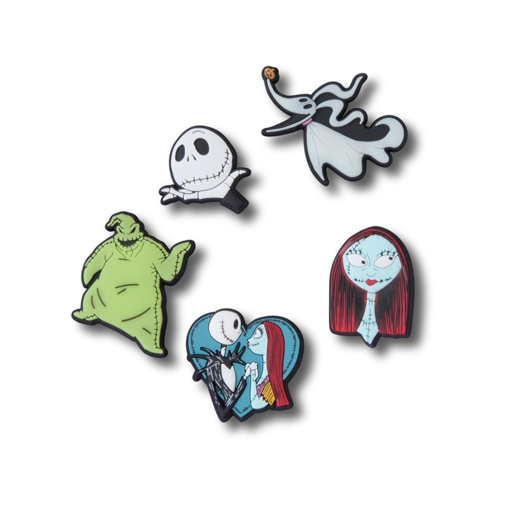 Jibbitz™ Crocs Nightmare Before Christmas Pack Com 5 Peças Único - Unissex