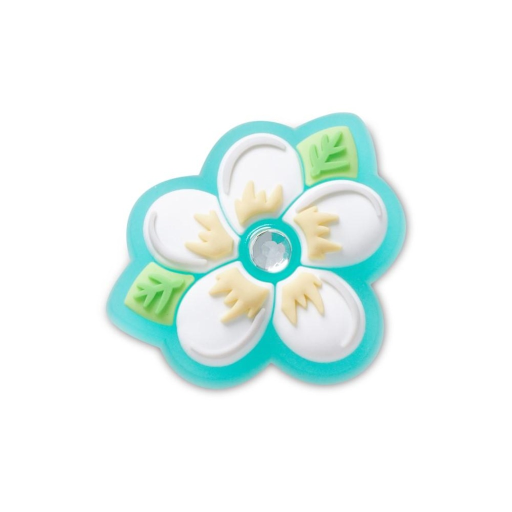 Jibbitz™ Crocs Flor Plumeria com Gema Único - Unissex