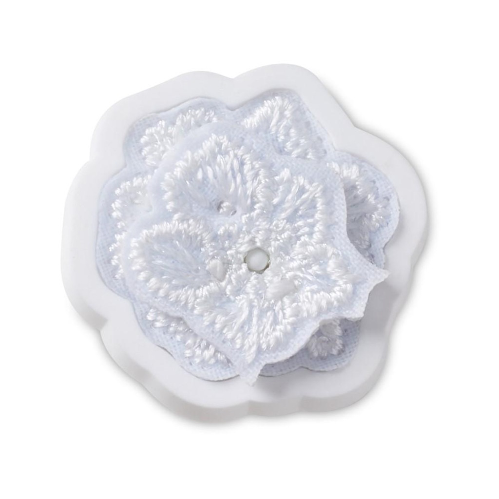 Jibbitz™ Crocs Flor Branca Elegante  Único - Unissex