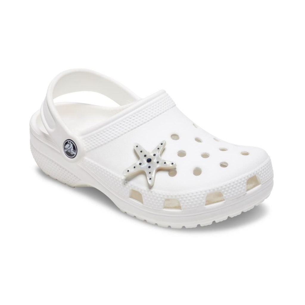Imagem 2 do produto Jibbitz™ Crocs Estrela do Mar Prata Único - Unissex