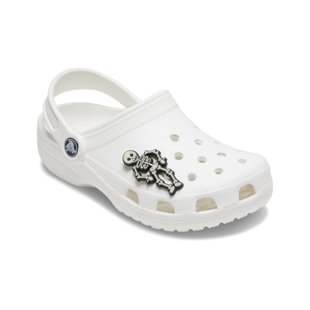 Imagem 2 do produto Jibbitz™ Crocs Esqueleto Brilha no Escuro Único - Unissex