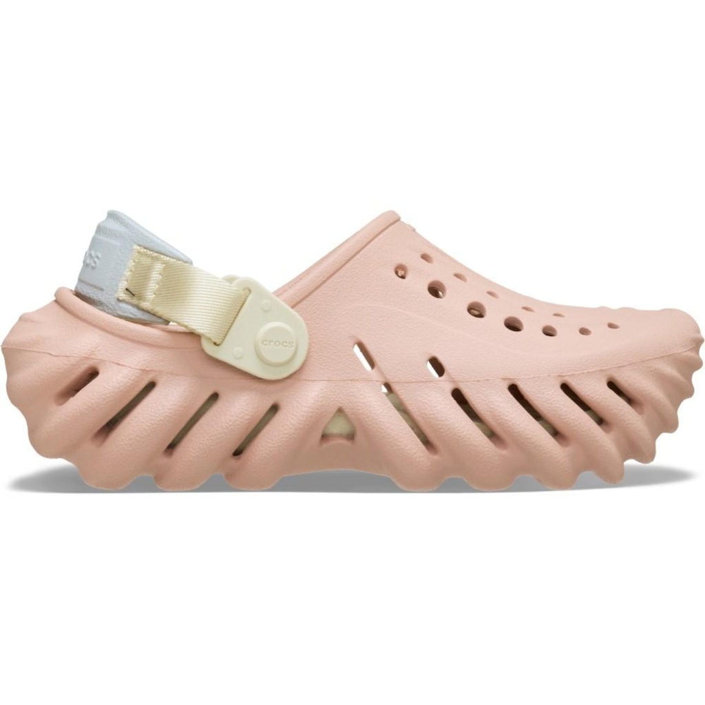 Sandália Crocs Echo Clog K Pink Caramel - Unissex