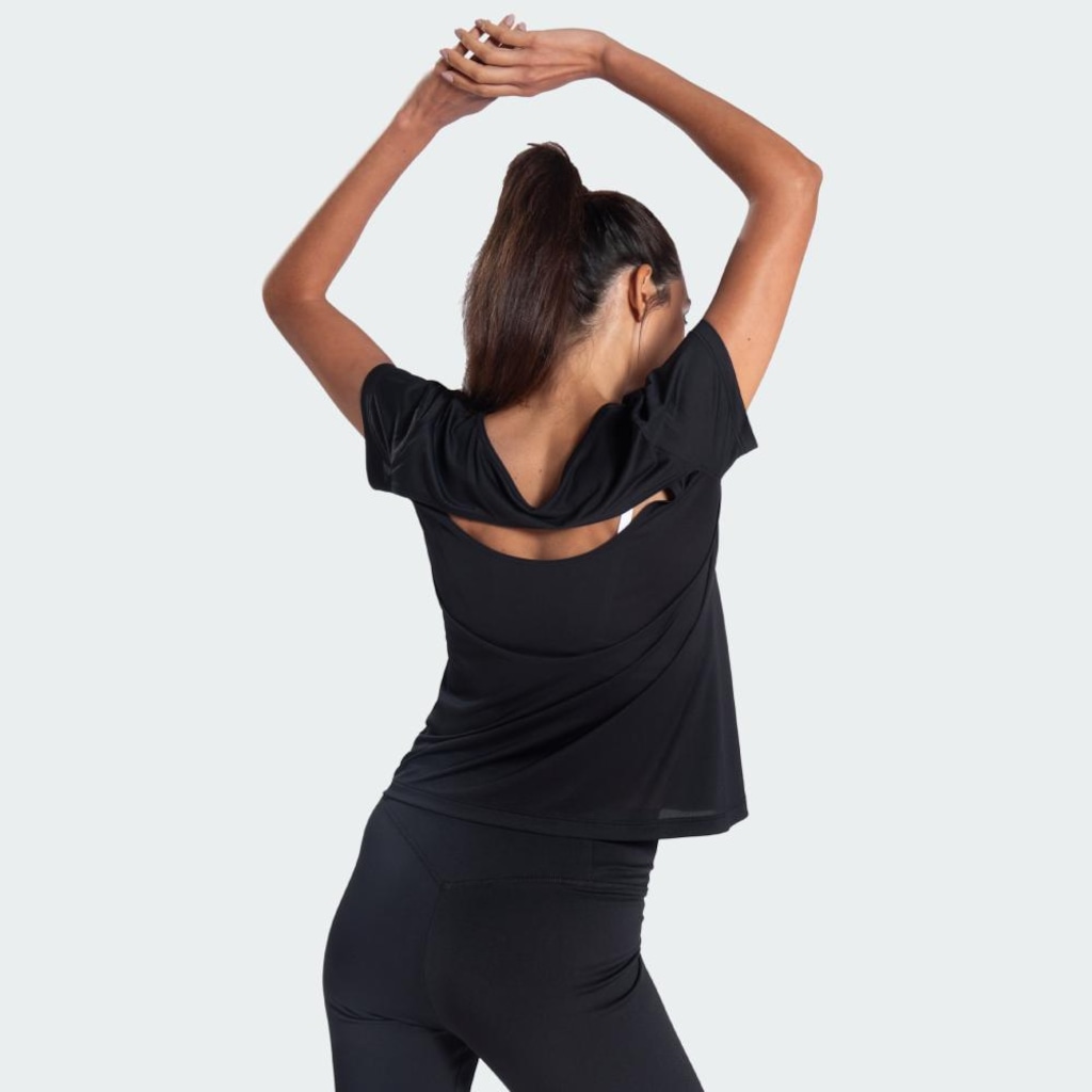 Imagem 2 do produto Camiseta adidas ESS Polyamide Cutout Feminina