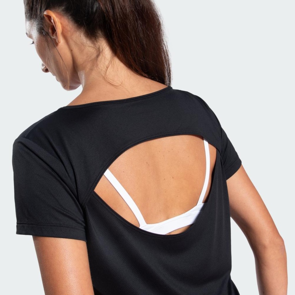 Imagem 4 do produto Camiseta adidas ESS Polyamide Cutout Feminina