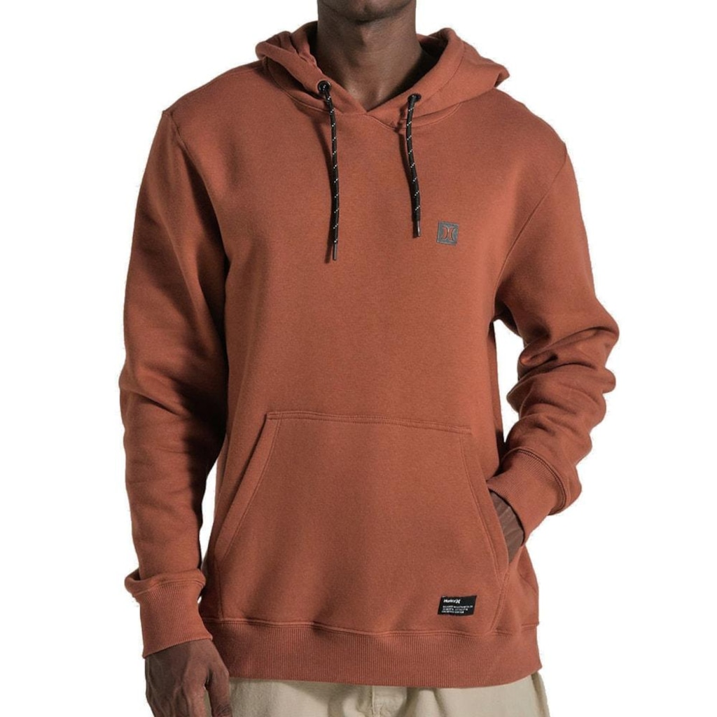 Blusão de Moletom Canguru Hurley Mini Icon II Masculino