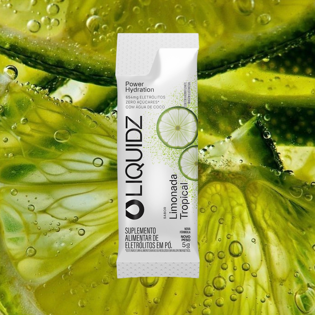 Imagem 5 do produto Eletrólitos Zero Açúcares LIQUIDZ - 4 Sabores - Kit 4 Caixas com 6 Sachês