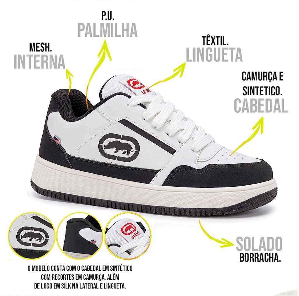 Imagem 4 do produto Tênis Unissex Ecko Detroit S