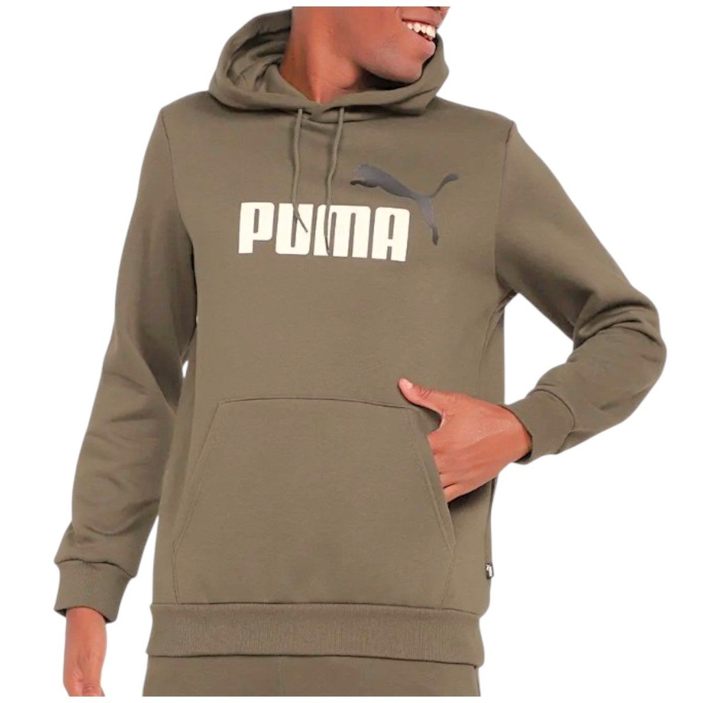 Blusão de Moletom Puma Color Logo Hoodie Masculino