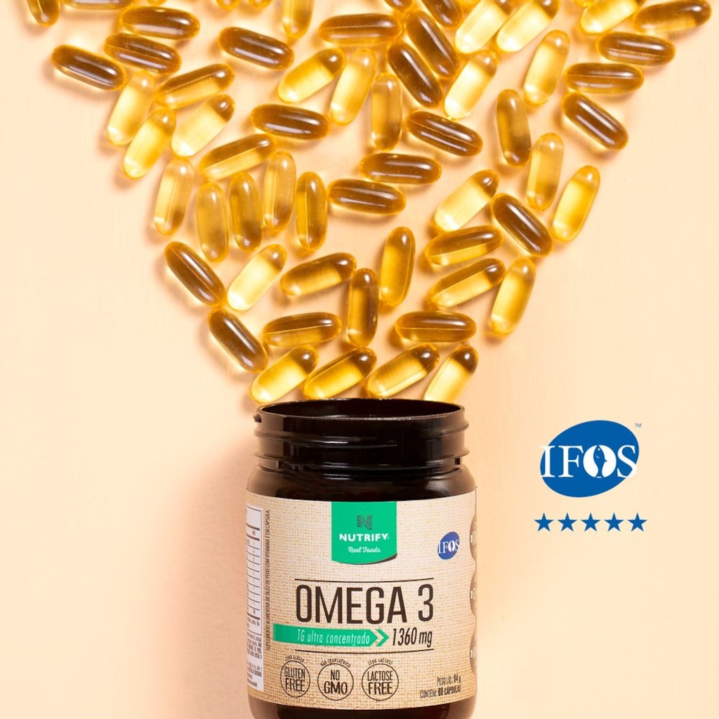 Imagem 4 do produto Nutrify Ômega 3 TG Ultraconcentrado 120 Cápsulas