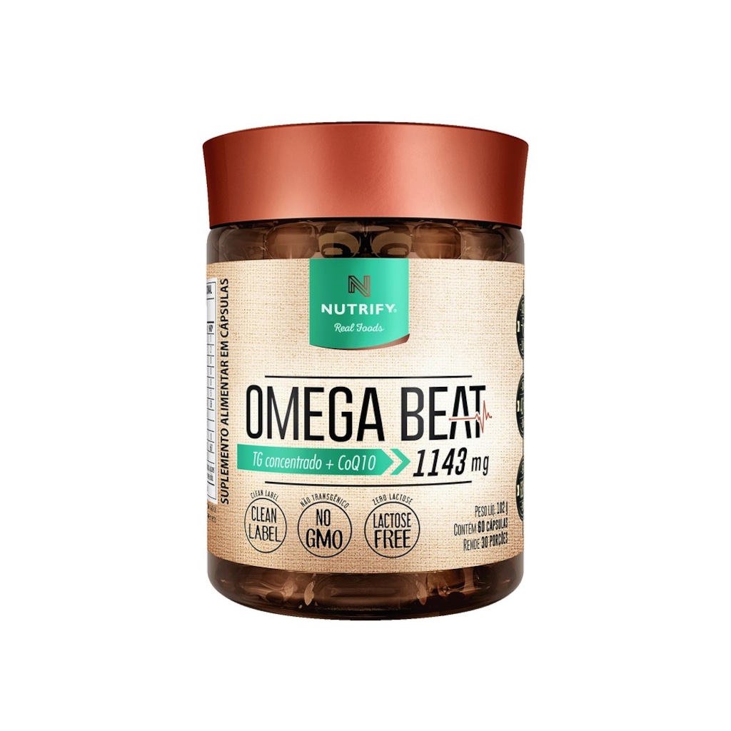 Nutrify Ômega Beat 60 Cápsulas