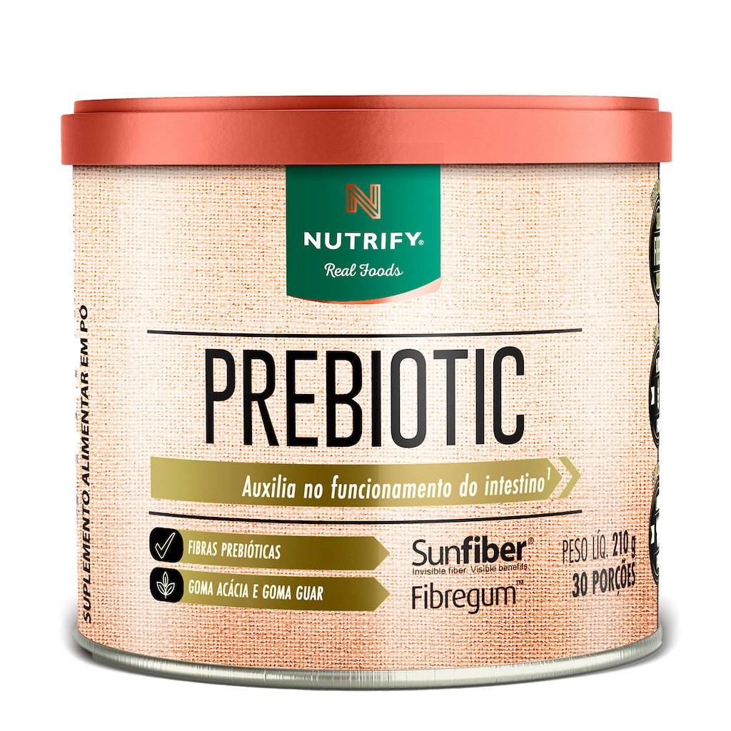 Nutrify Prebiotic 210g - Fibras Prebióticas - Neutro