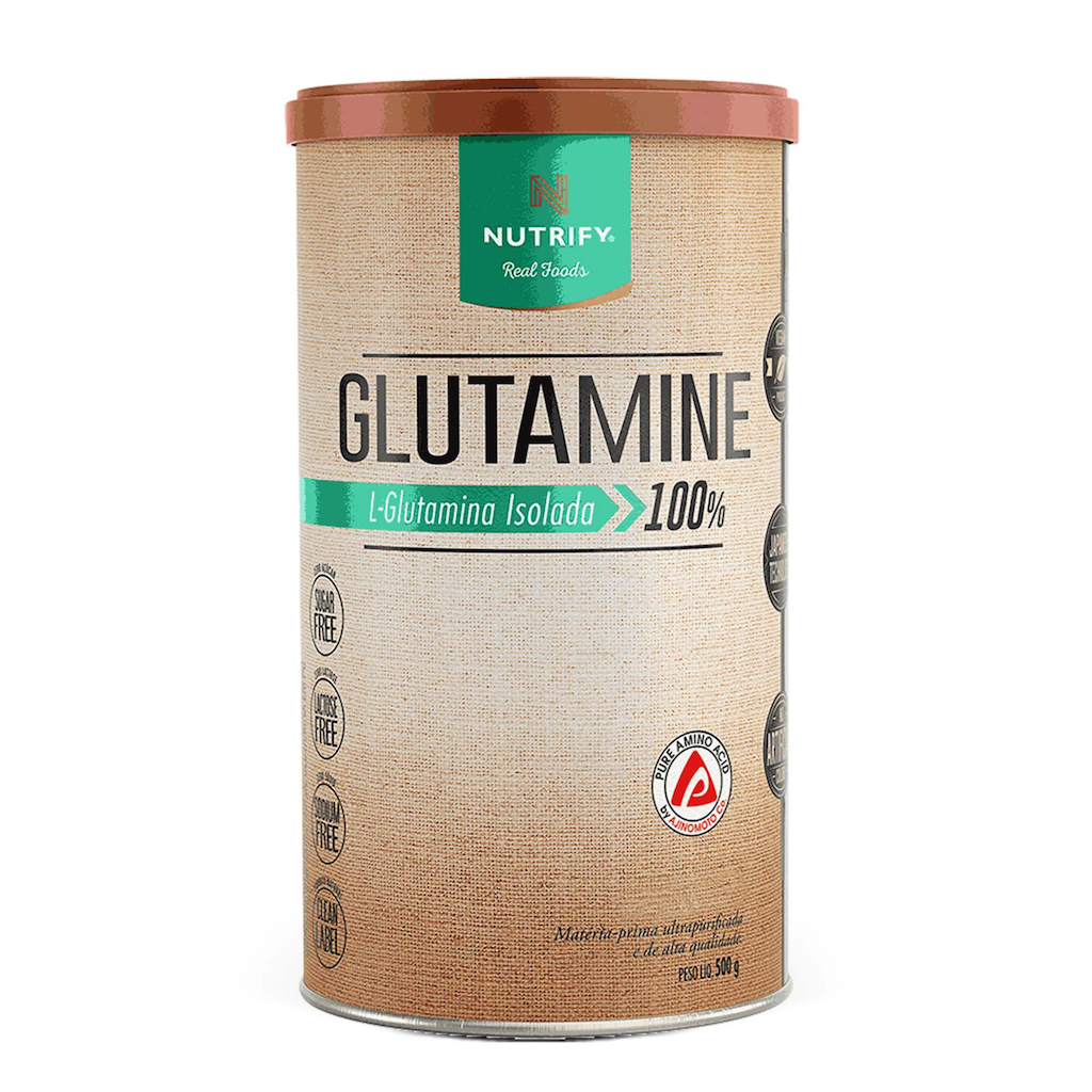 Nutrify Glutamine L-Glutamina Isolada 500g