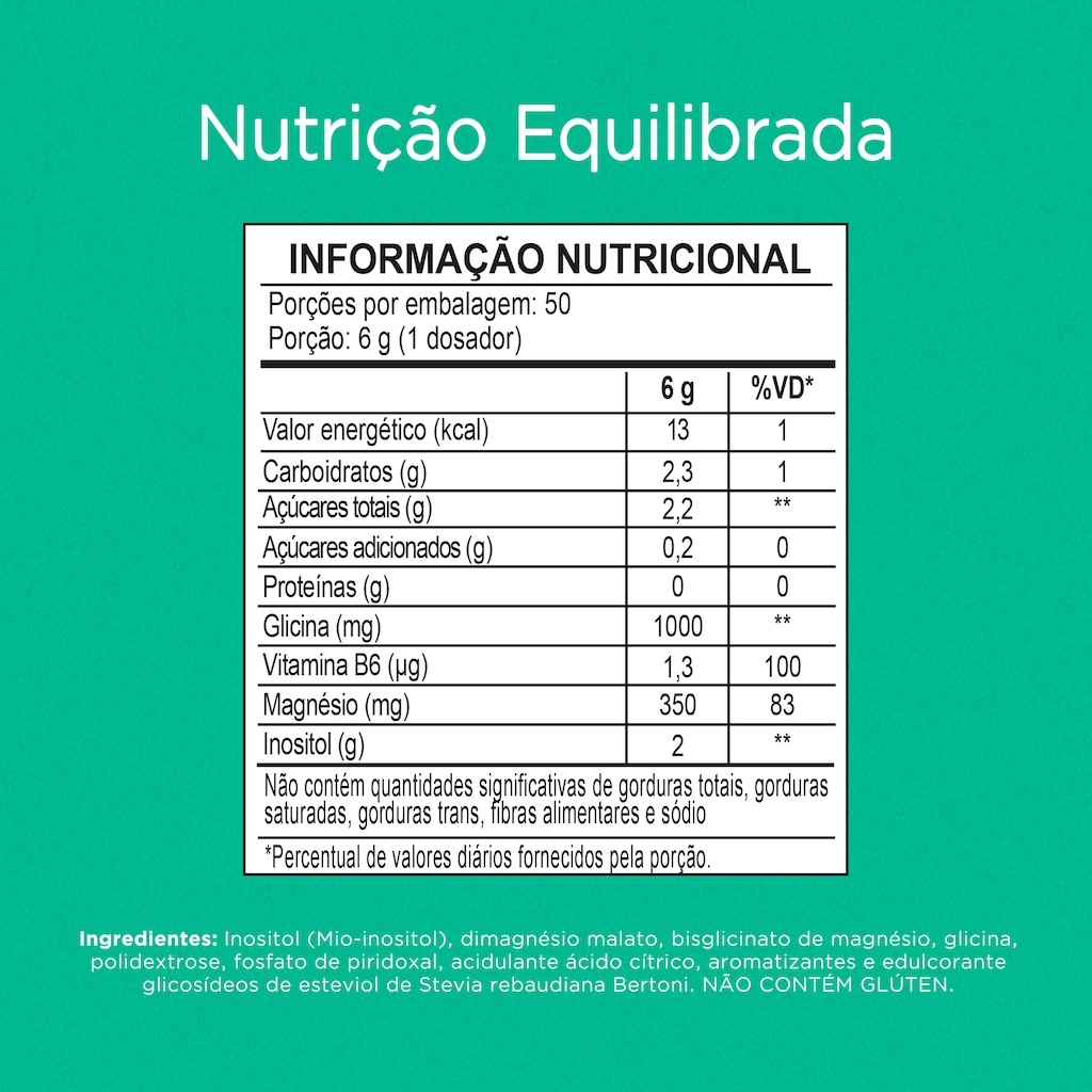 Imagem 2 do produto Nutrify Magnesium Inositol 300g
