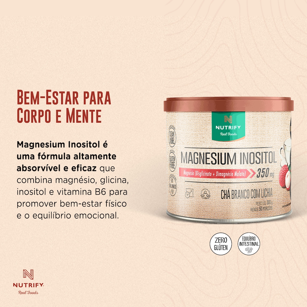 Imagem 5 do produto Nutrify Magnesium Inositol 300g