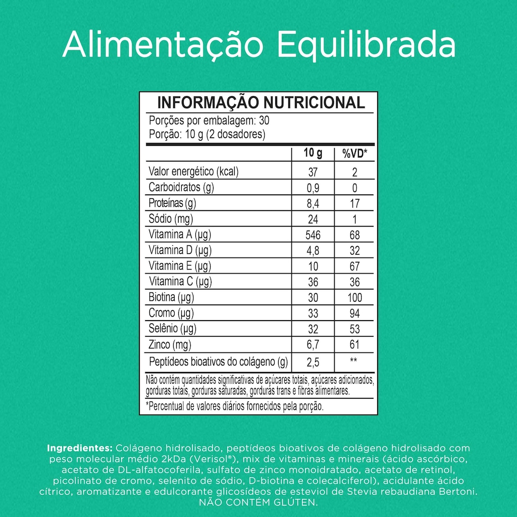 Imagem 4 do produto Nutrify Collagen Renew 300g - Pele, Cabelo e Unhas