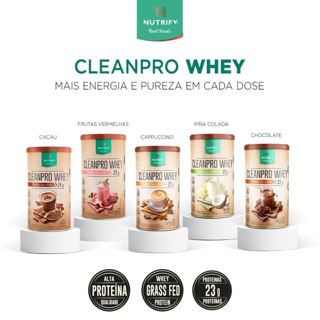 Nutrify Proteína CleanPro Whey 450g