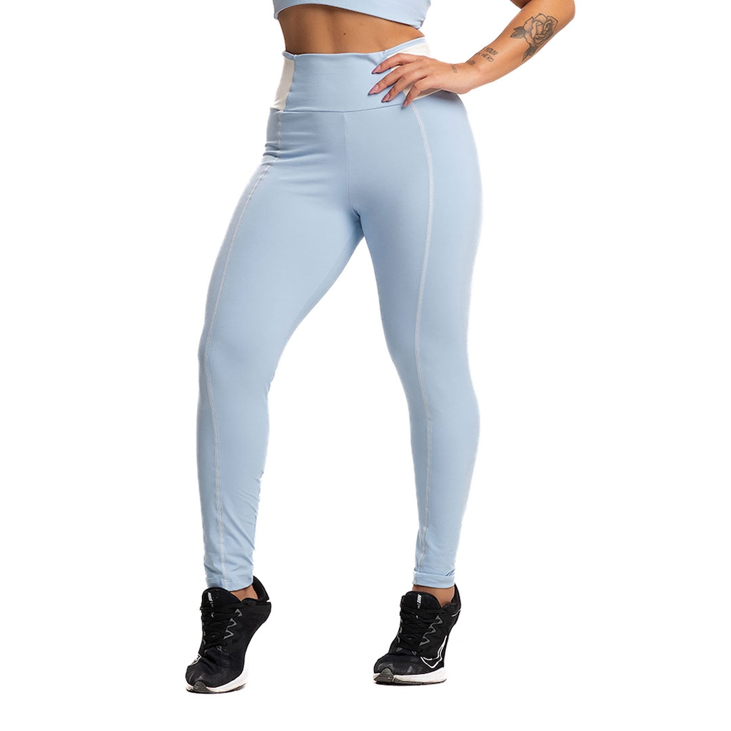 Calça Legging Suplex de Poliamida Mvb Modas Feminina