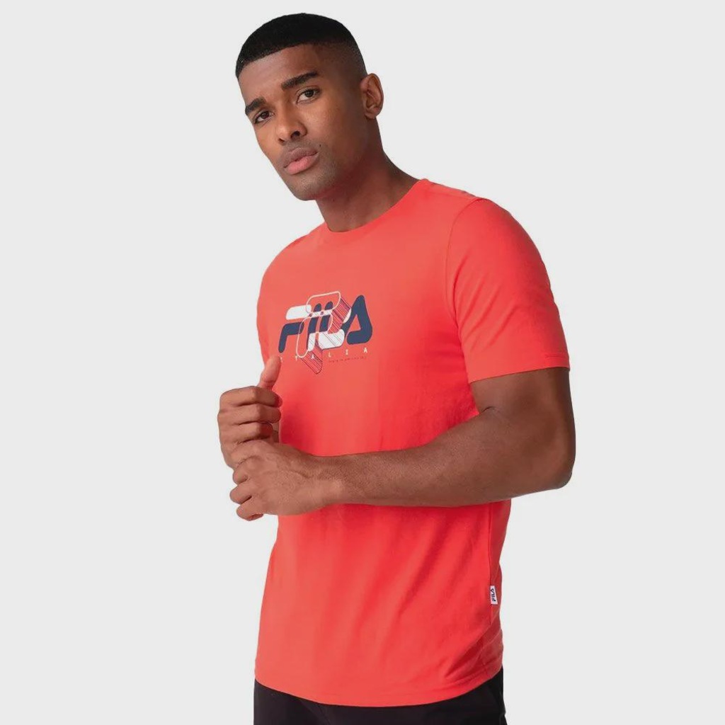 Camiseta Fila F Itália Masculina