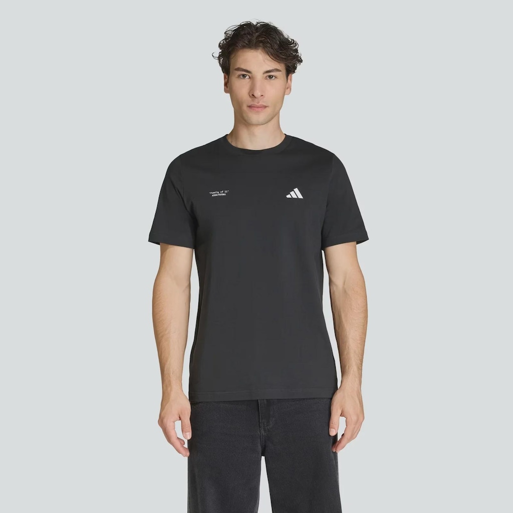 Camiseta adidas Football Slogan Graphic Masculina