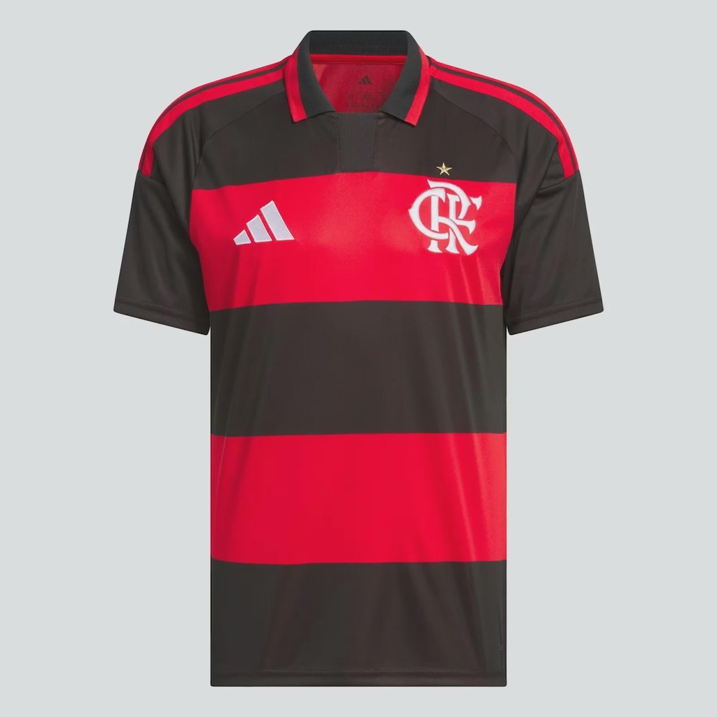 Camisa do Flamengo I 26/27 adidas Torcedor Masculina