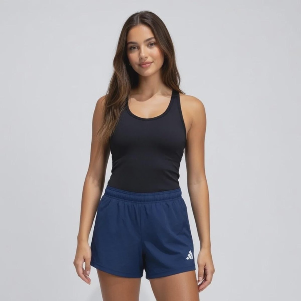 Shorts adidas de Comprimento Curto Entrada26 Feminino