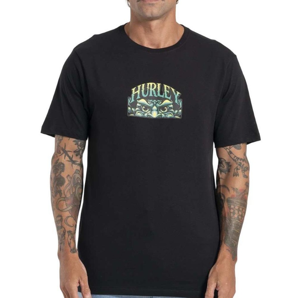 Camiseta Hurley Monster Plate SM27 Masculina