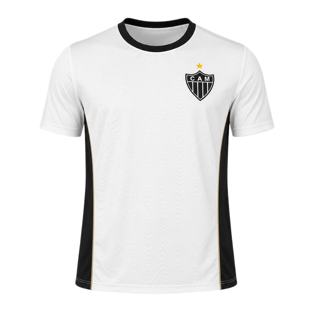 Camisa do Atlético Mineiro Vingador Gold Wave Braziline - Masculina