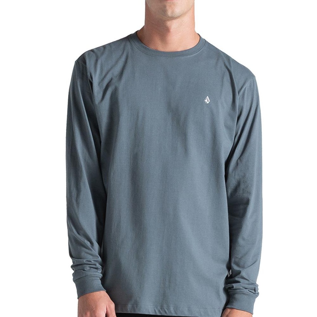 Camiseta Manga Longa Volcom Stone Blanks Masculina