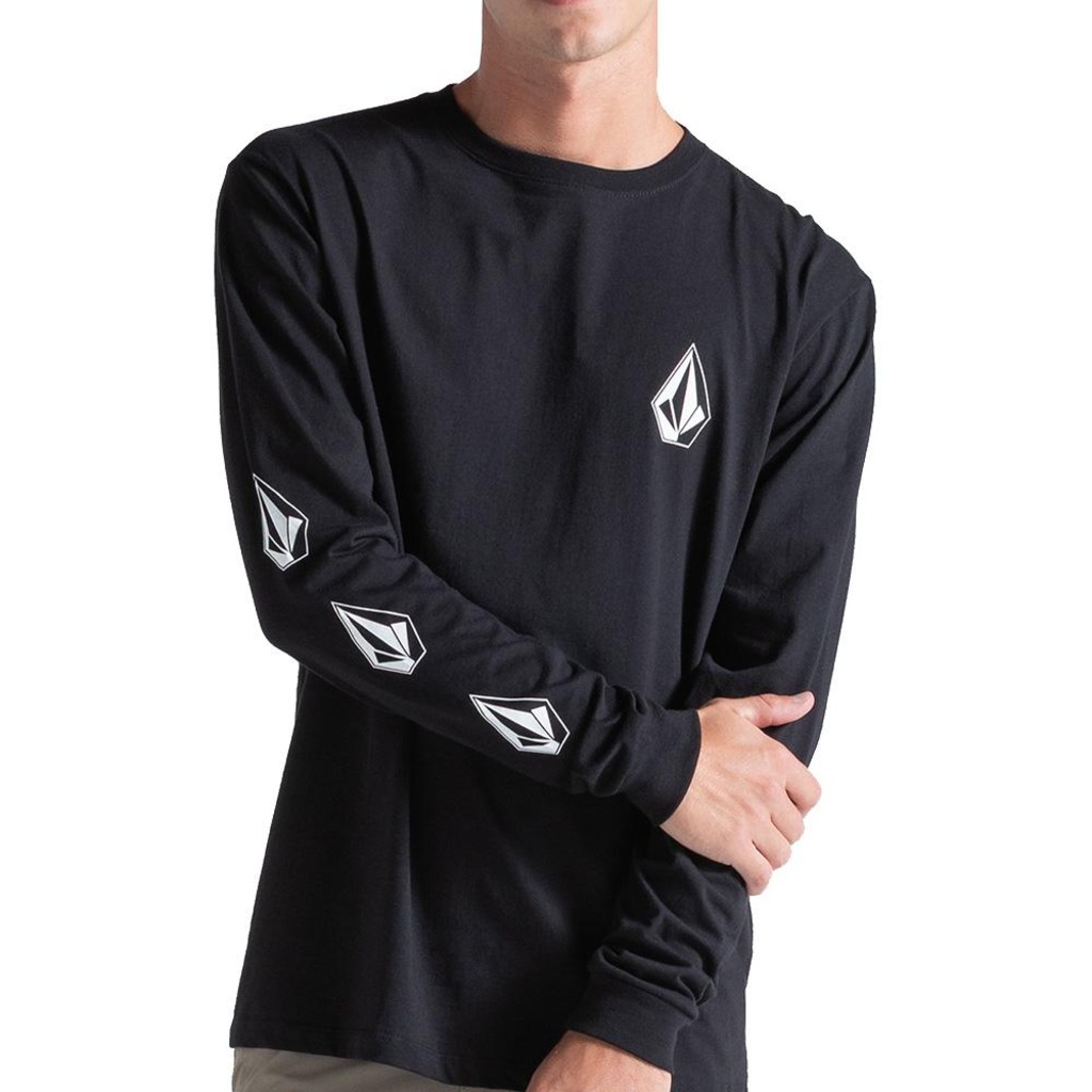 Camiseta Manga Longa Volcom Iconic Masculina