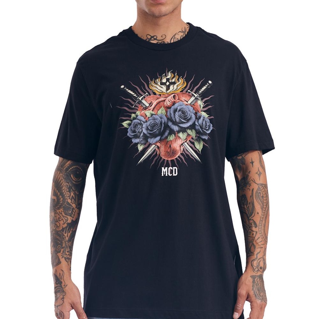 Camiseta MCD Frente Sagrado Coração SM27 Masculina
