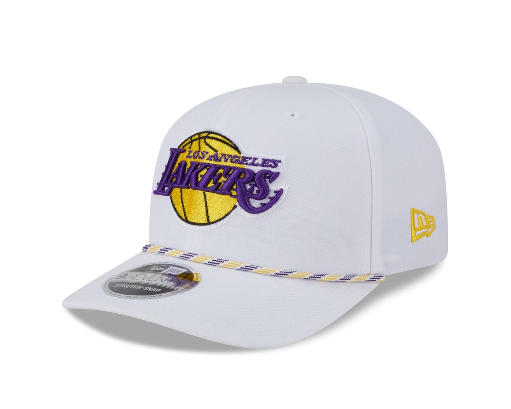 Imagem 1 do produto Bone New Era 9SEVENTY Strech Snap NBA Los Angeles Lakers Masculino