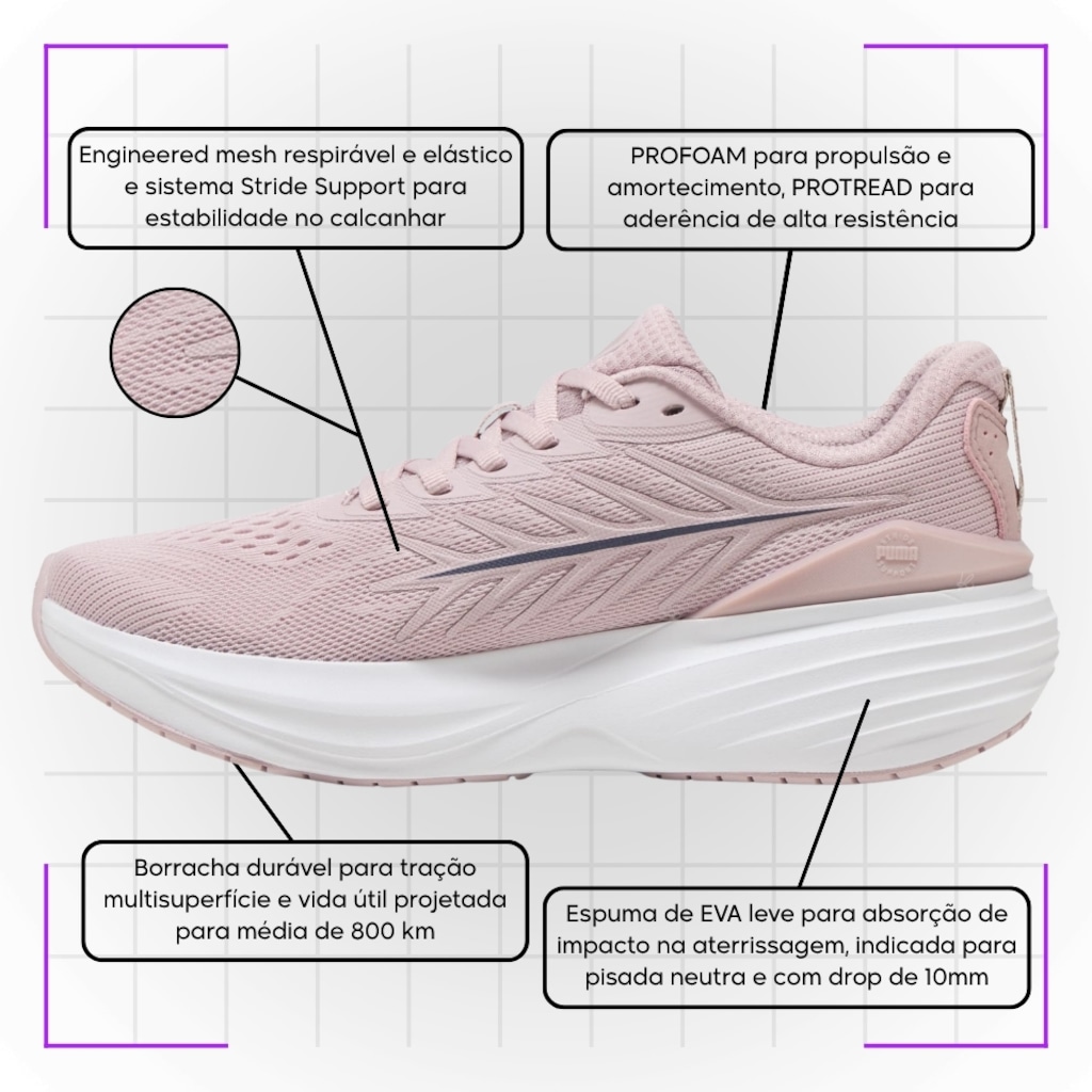 Imagem 5 do produto Tênis Feminino Puma Scend Pro 3 Wns