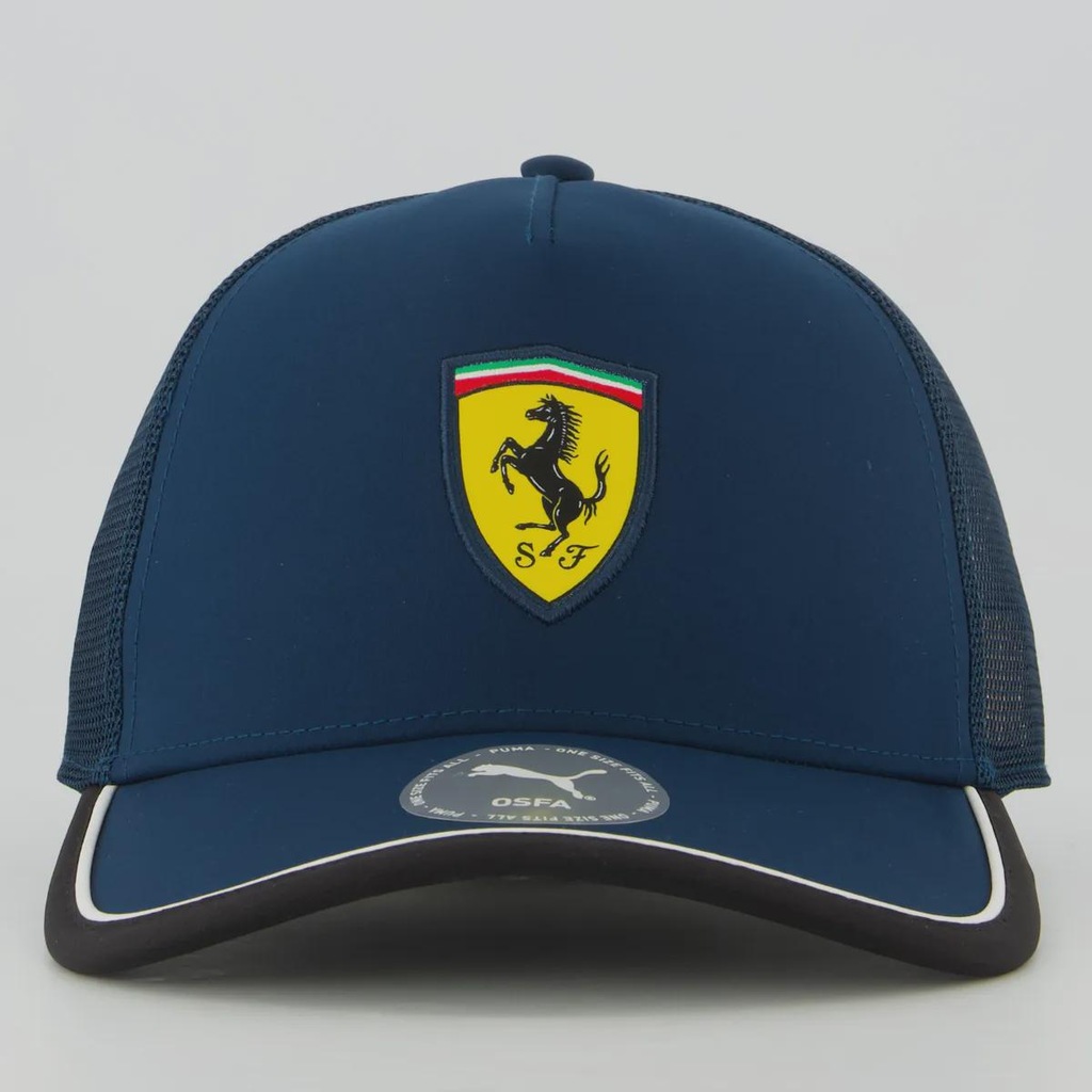Imagem 2 do produto Boné Unissex Puma Ferrari Trucker Logo Aba Curva