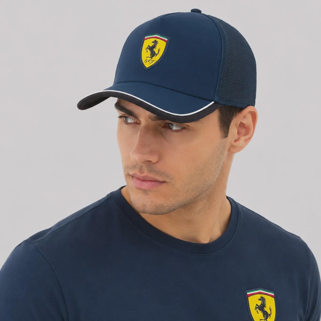 Imagem 5 do produto Boné Unissex Puma Ferrari Trucker Logo Aba Curva
