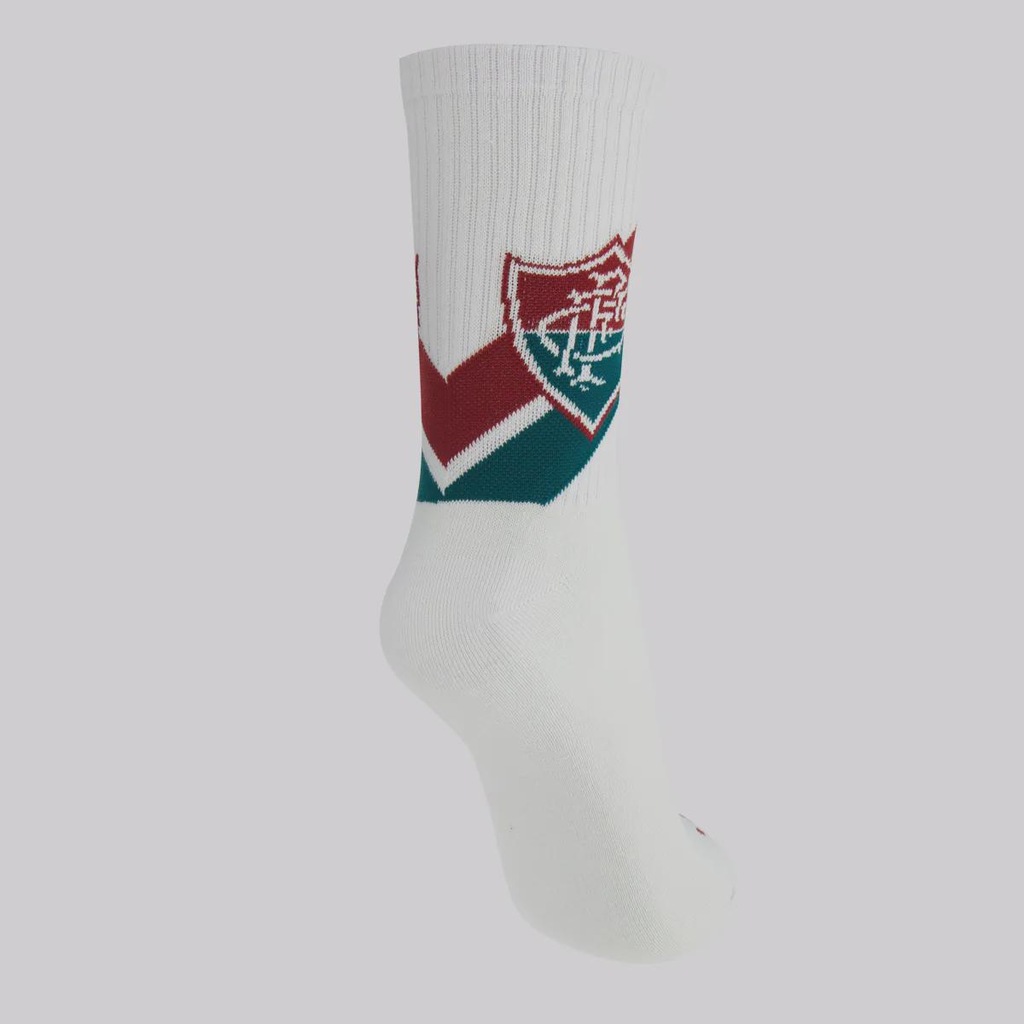 Imagem 4 do produto Meia do Fluminense FC Cano Médio Esporte Adulto