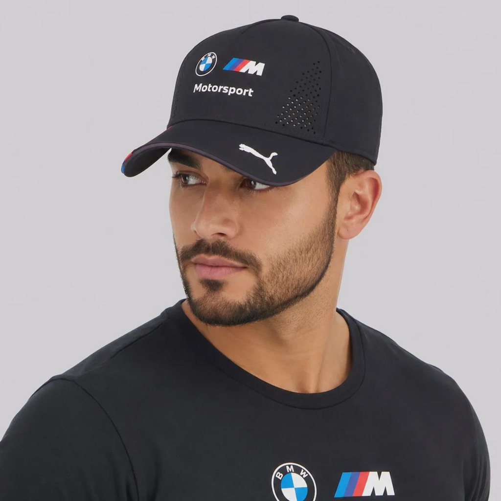 Imagem 5 do produto Boné Unissex Puma BMW Réplica Team BB Listras Aba Curva