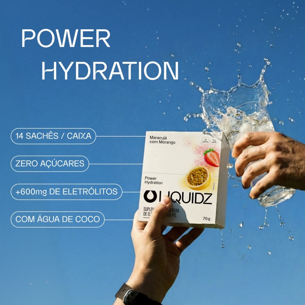 Imagem 5 do produto Eletrólitos Zero Açúcares LIQUIDZ - 3 Sabores - Kit 3 Caixas c/6 Sachês