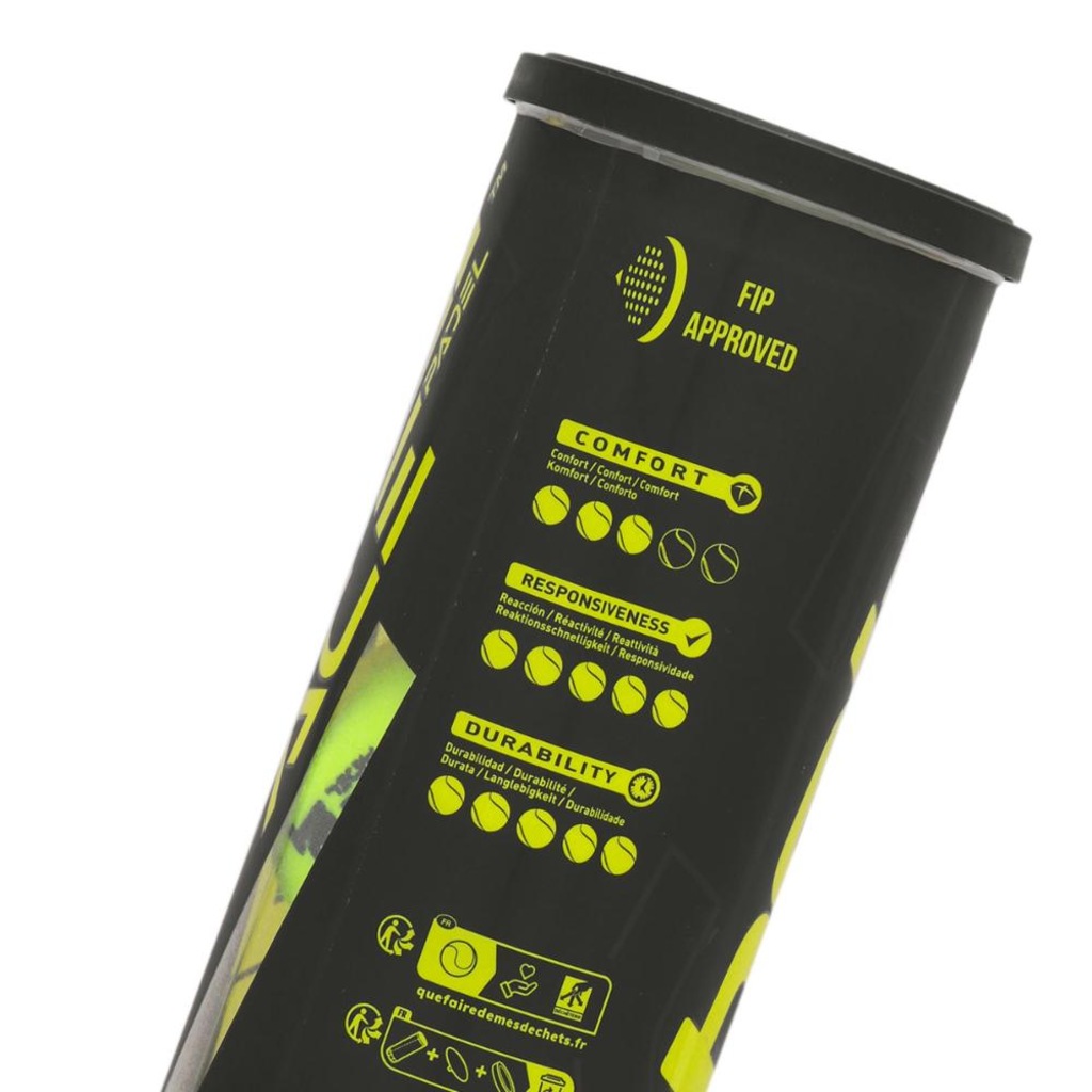 Imagem 2 do produto Bola de Padel Babolat Ace Padel Tubo Com 03 Bolas