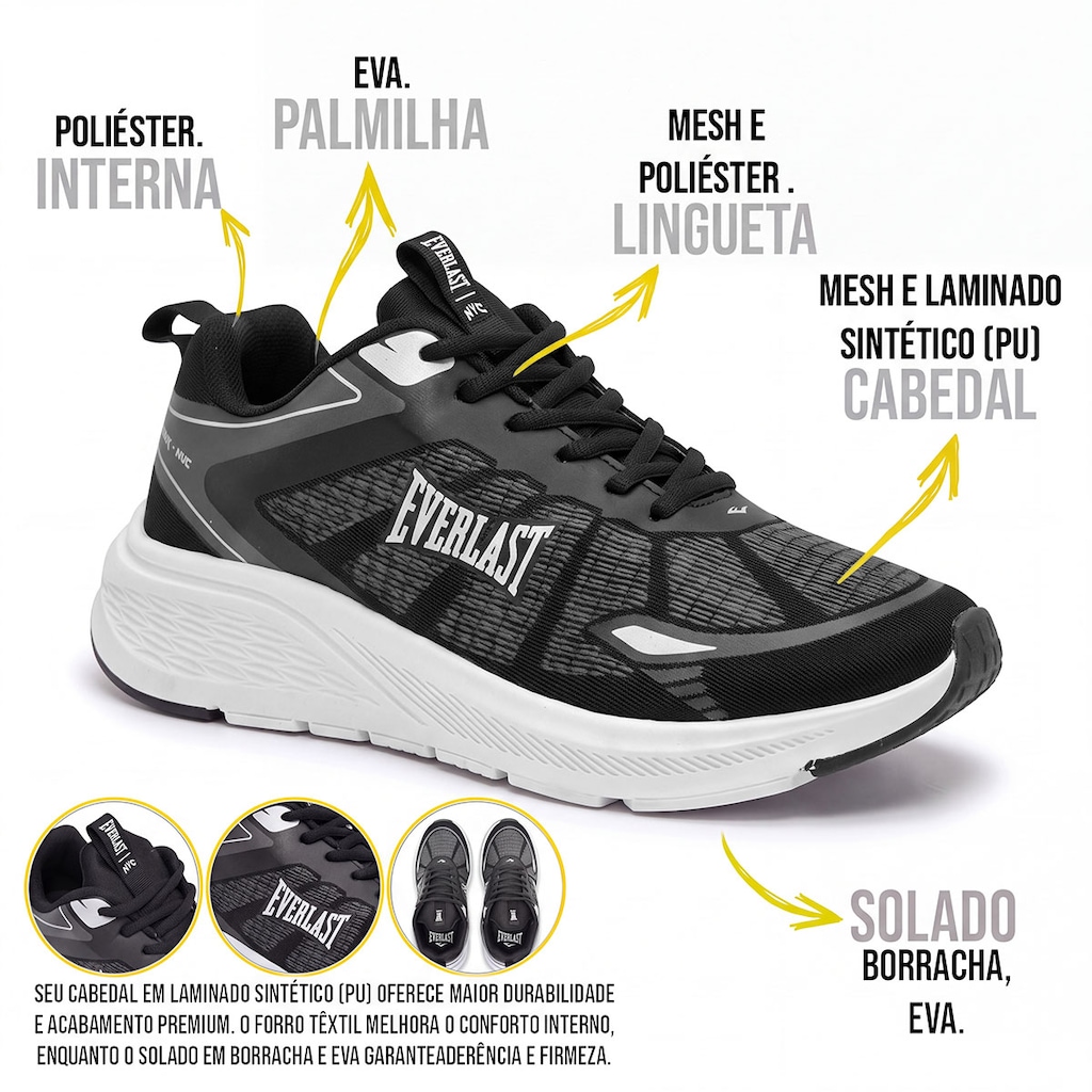 Imagem 5 do produto Tênis Unissex Everlast Hokus